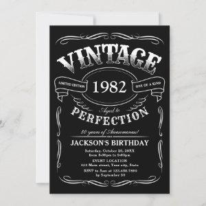 Any Age Vintage Whiskey Themed Birthday