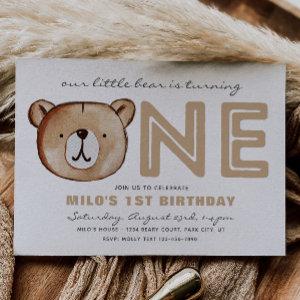 Bearly One  | Bear Birthday