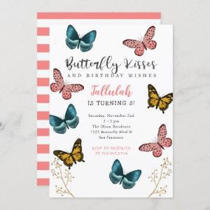 Butterfly Kisses Girls Birthday Party