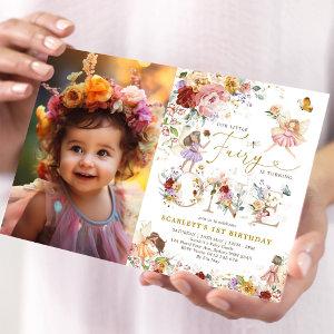 Colorful Floral Fairy First Birthday Garden Party