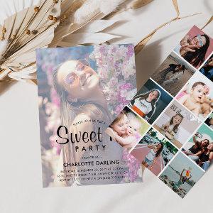 Create Your Own Photo Collage Sweet 16 Birthday