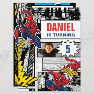 Custom Photo Panel Spider-Man Birthday