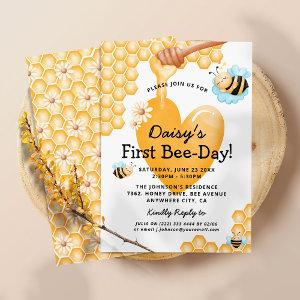 Cute 1st Bee-Day! First Birthday