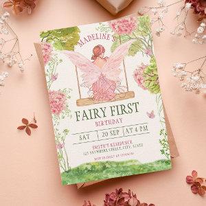 Fairy First Girl's 1st Birthday