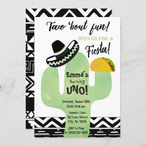 Fiesta Cactus Taco "bout Fun Birthday Party
