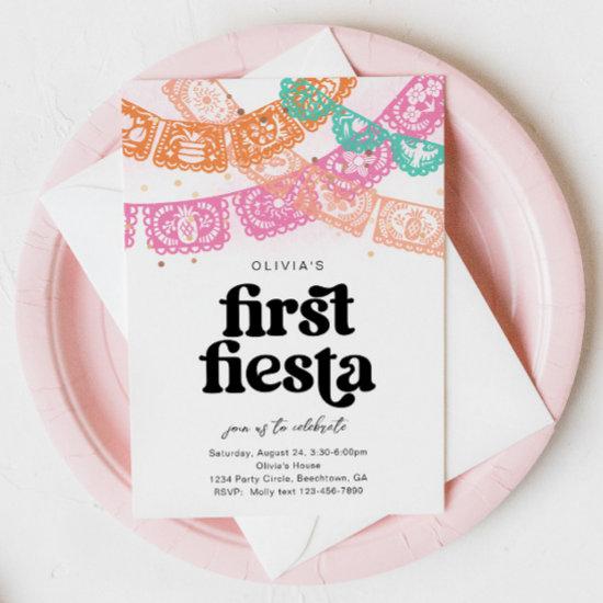Girl's First Fiesta Birthday