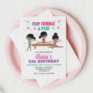 Gymnastics Flip Tumble & Play Birthday