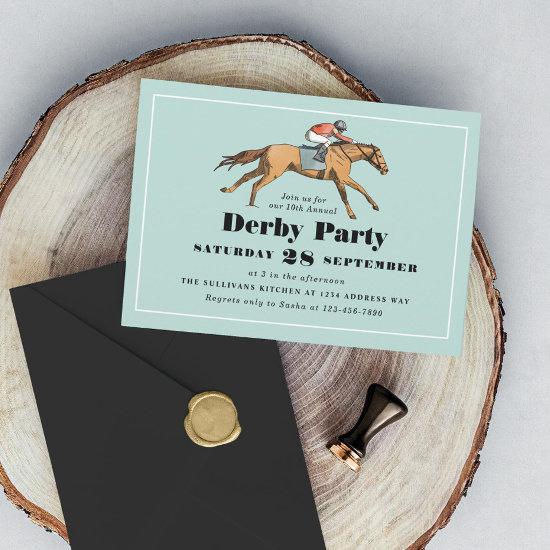 Horse Racing Birthday Derby Party