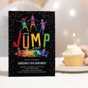 Jump Trampoline Kids Birthday Party