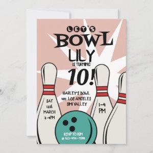 Let's Bowl, Bowling Birthday, Strike Up Some Fun