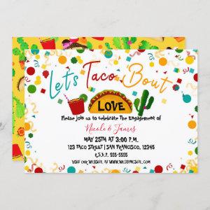 Let's Taco Bout Love Engagement Wedding Fiesta