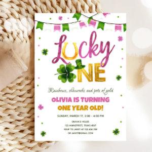 Lucky One St. Patrick's Day Girl First Birthday In