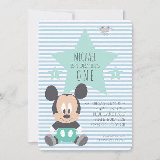 Mickey Mouse | First Birthday