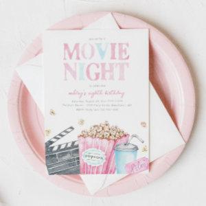 Movie Night Birthday  | Movie Party