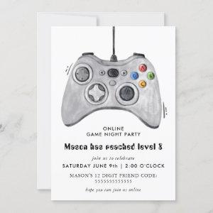 Online Video Game Birthday Party