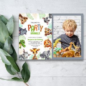 Photo Calling All Party Animals Cute Jungle