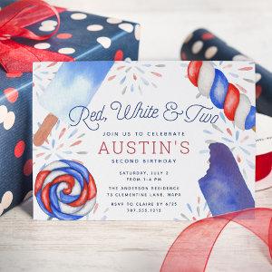 Red, White & Two | Kids Second Birthday Party