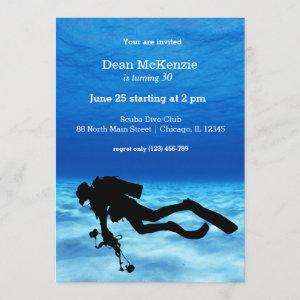 Scuba diving birthday party