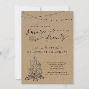 S'mores Birthday Party