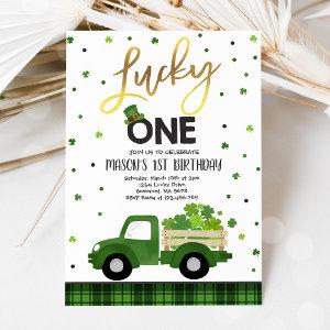 St. Patrick's Birthday  Lucky One Party