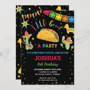 Taco 'Bout a Party Fiesta Cumpleaños Birthday