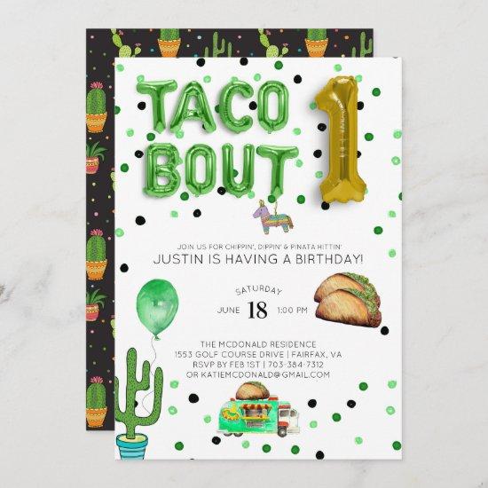 Taco Bout One | First Birthday