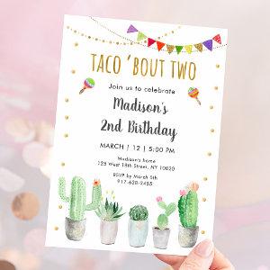 Taco 'Bout Two Fiesta 2nd Birthday
