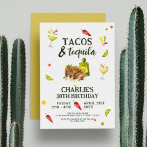 Tacos & Tequila Fun Summer Tropical Birthday Party