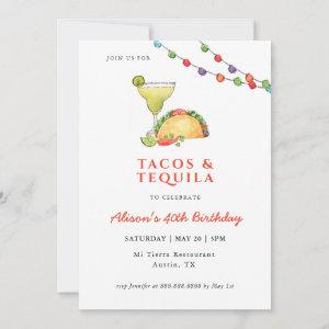 Taco's & Tequila Margarita Birthday