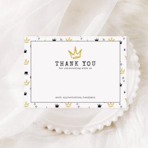 The BIG ONE | Notorious 90's 1st Birthday Party Thank You Card