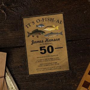 Traditional Rustic Fishing | 50th Birthday