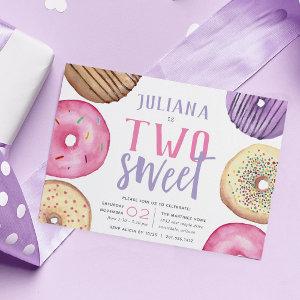 Two Sweet | Cute Donut Birthday Party