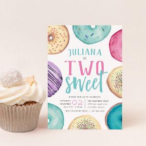 Two Sweet | Donut Birthday Party