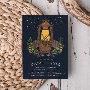 Under the Stars | Camping Birthday Party Invite