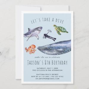 Watercolor Ocean | Birthday Party