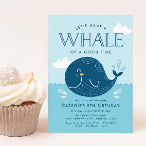 Whale of a Time Birthday Party