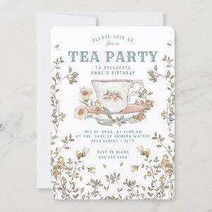Wildflower Tea Party Birthday
